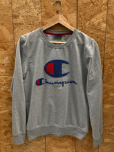 Vintage Y2K grey spell out Champion USA sweater size medium